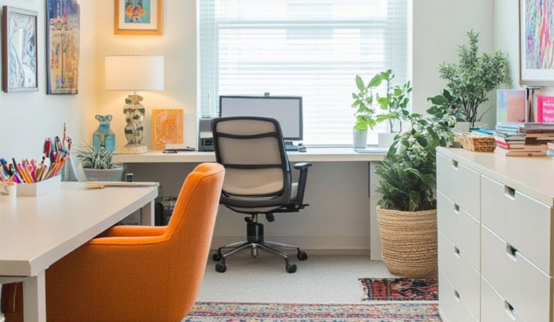 Luxury Home Office Design in Yorkshire for Women in Business